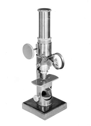 replacement base for Chevalier drum compound microscope