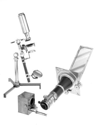 Jones's most improved and solar compound microscope