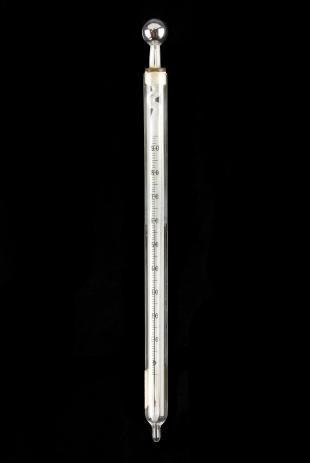 recording turn-over thermometer