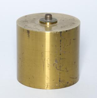 brass-plated counterweight