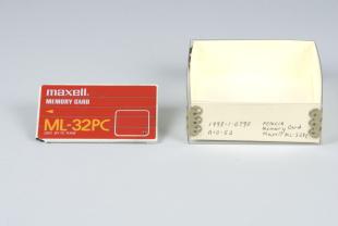 PCMCIA memory card