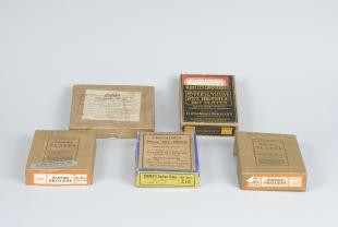 empty boxes for photographic plates