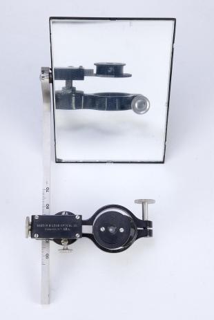 Abbe-type microscope camera lucida