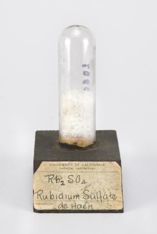 display sample of rubidium sulfate