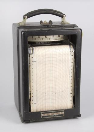 ammeter with strip chart recorder