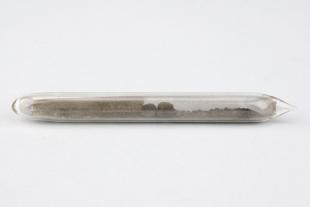 barium-selenium alloy samples in sealed glass tube