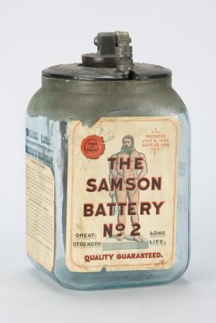 Samson No. 2 sal-ammoniac and carbon battery
