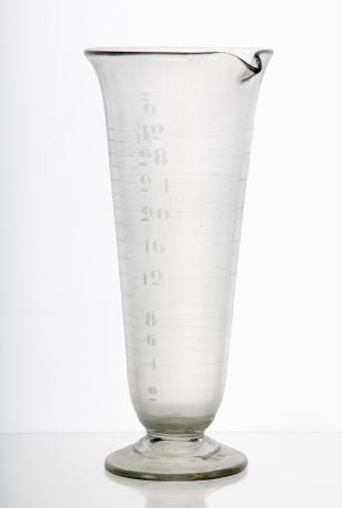 laboratory measuring beaker
