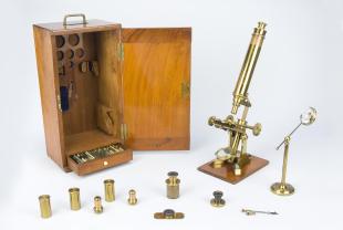 Mark Twain's compound microscope