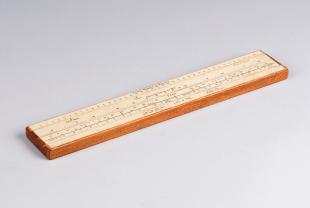 Barth's cutting speed slide rule