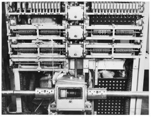 IBM ASCC-Mark I photo album: bottom of Mark I multiply-divide unit