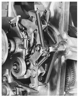 IBM ASCC-Mark I photo album: close-up of Mark I gear mechanism