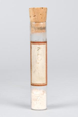 small stoppered test tube of Potassium Iodate