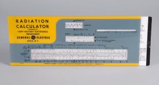 radiation calculator slide rule