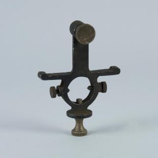 bracket to hold reflecting galvanometer scale and telescope