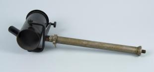 sleeve to hold telescope for reflecting galvanometer