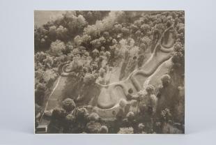 aerial photograph of Serpent Mount (Ohio)