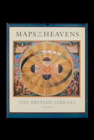 1991 calendar of Andreas Cellarius's maps of the heavens