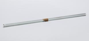 acoustic glass tube, c flat