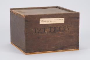 box for patterns for Bond regulator no. 394