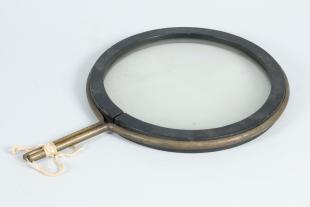 7.5-inch mounted plano-convex lens