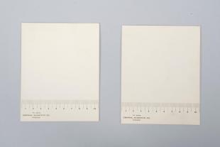 2 printed centimeter scales