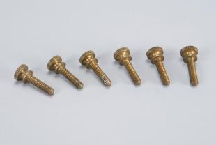 set of leveling-screw feet or mounting screws