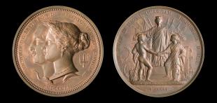 bronze medal awarded to William Bond and Son at the Great Exhibition of 1851
