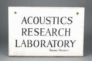sign:  "Acoustics Research Laboratory"