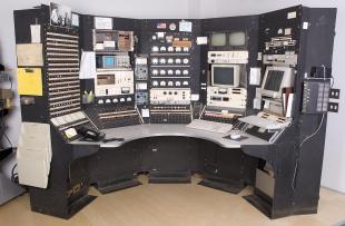 control console from Harvard Cyclotron Laboratory