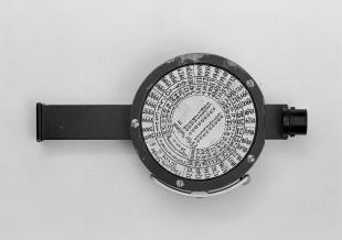 hand-held metal clinometer