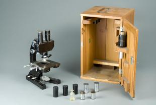B&L GGBE laboratory binocular compound microscope