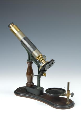 Oliver Wendell Holmes' demonstration compound microscope