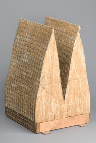 wedge sample used in an anechoic chamber