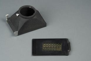 photographic plate holder for microscope