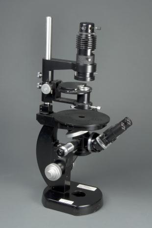 Nikon MS-D inverted compound microscope