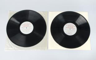 two 33 1/3 rpm records on "Animal Sounds and Communication"